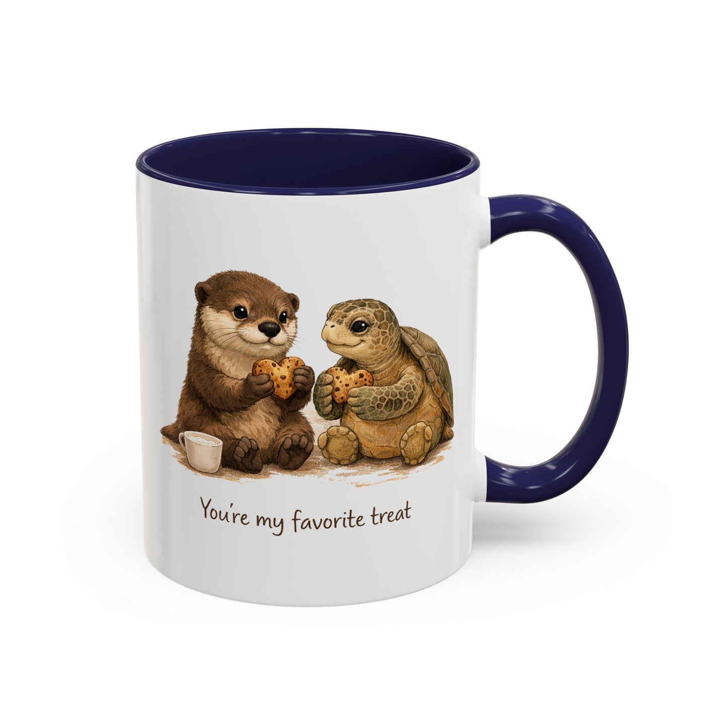 You're My Favorite Treat Otter and Turtle Mug