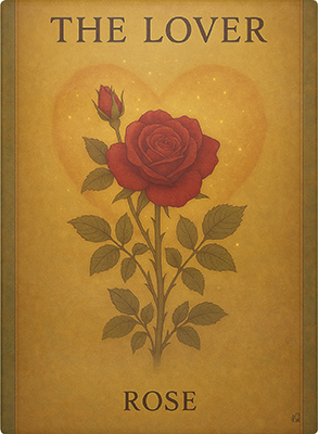 The Lover, Rose Tempered Glass Cutting Board